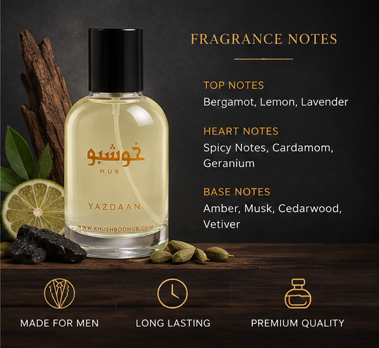 Yazdaan – Bold & Long-Lasting Perfume for Men & Free Tester - Image 3
